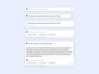 Ink.ai’s Smart Text Editor ai conversation ai powered text editor blog chatgpt collaboration tool comment system educational communication innovative ui interactive tables product design real time feedback sass smart writing assistant streamlined workflow text editor