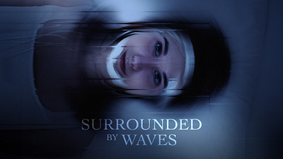 SURROUNDED BY WAVES Poster Design | KeyArt amazon prime video creatie design creative disney film film poster graphic design hbo keyart movie netflix poster poster design streaming service visual design