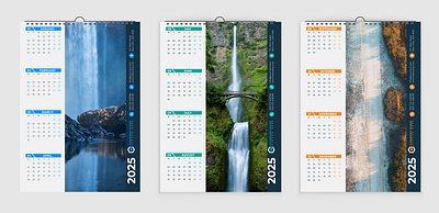 2025 wall calendar template | Free Download 2025 2025 calendar branding calendar calendar 2025 calendar design calendario calendars graphic design wall wall calendar design