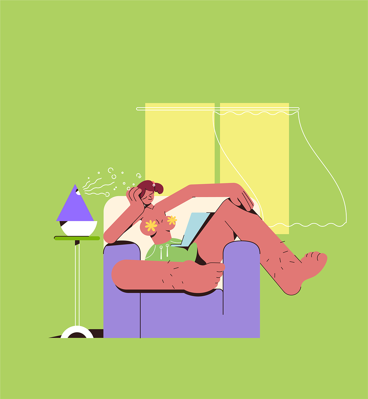 Example of Hot summer