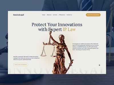 IP Law Firm Website Design For More Clients Conversion agency website alaminuiux attorney website branding daily ui dailyui design ip law firm website law firm legal website legal website design personal website pixavail studio ui user interface ux