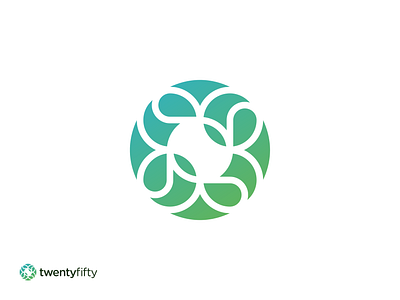 TwentyFifty unused symbol accelerator branding climate dogpatch labs ecosystem platform energy environment green hub innovation ireland logo logodesign logodesigner mark net zero startup sustainability symbol wind