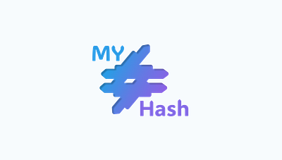 MyHash Logo figma figma design hashtag logo ui ui design