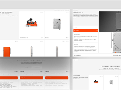 Williamsburg astro boutique cart cash ecommerce modern shop tailwind tech template theme