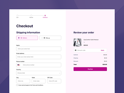 Checkout website design design figma prototyping ui ux