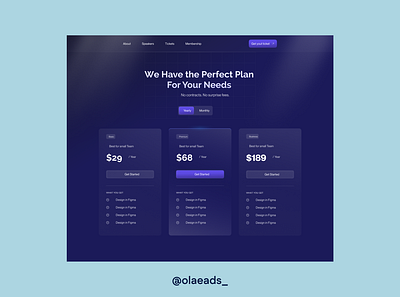 Pricing Page Redesign 💡 graphic design pricing ui