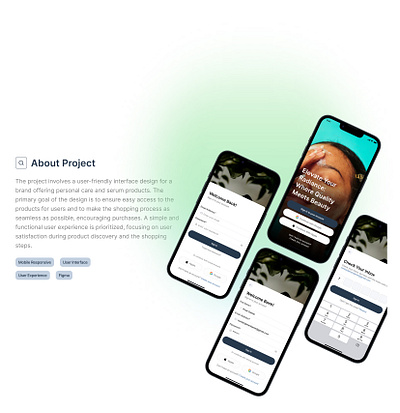 Purest Solutions UI Case Study case casestudy clean design light minimal mobile mode uı