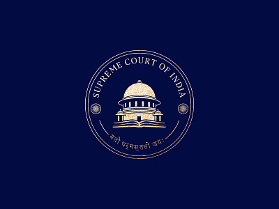 Supreme Court Of India Logo Redesigned 3d badge branding building circular court emblem graphic design iconic illustration law legal logo logodesign