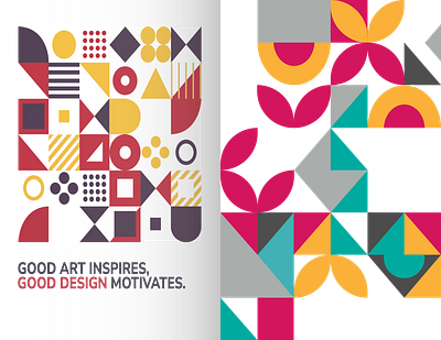 GROMETRIC BROCHURE adobe illustator art brochure design brochure idea design geometric geometric brochure graphic design