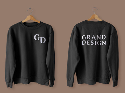 GRAND DESIGN - Video Game Logo and Merch design bold design brand visual identity graphic design logo design logo mark medieval design merchandise design product design rpg game typography video game design video game logo video game merch video game typography