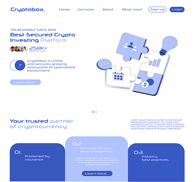 CRYPTOBOX UI DESIGN ui uiux uidesign design