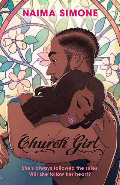 Church Girl 2d book cover character digital emotive folioart illustration publishing ricardo bessa romance