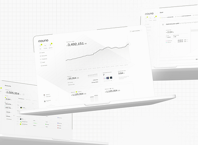 Round Treasury Dashboard dashboard design platform product design ui ux