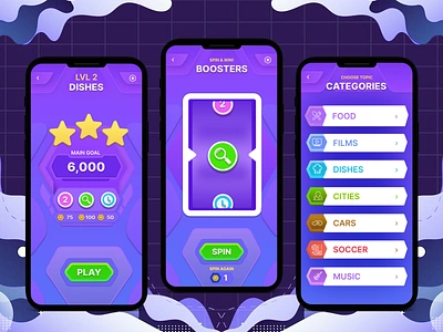 Puzzle Game UI/UX Design | Game App Design Ideas 3d animation colorcodedui gameappdesignideas gameappdevelopment gameappui gameinterfacedesign graphic design interactiveui intuitiveux levelprogressionui mobilegameui mobilepuzzleapp puzzleappdesign spinandwinfeature techgropsedesign ui uiuxgaming userexperiencedesign vibrantgamedesign