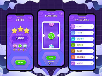 Puzzle Game UI/UX Design | Game App Design Ideas 3d animation colorcodedui gameappdesignideas gameappdevelopment gameappui gameinterfacedesign graphic design interactiveui intuitiveux levelprogressionui mobilegameui mobilepuzzleapp puzzleappdesign spinandwinfeature techgropsedesign ui uiuxgaming userexperiencedesign vibrantgamedesign