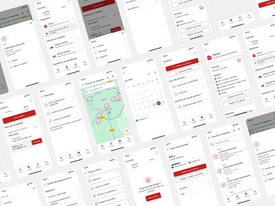 App screens product design