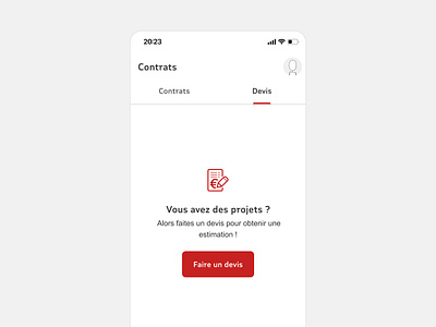 App screen product design