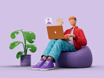 Dockside 3d arcade studio character design digital folioart illustration london