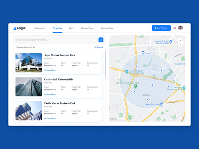 Property Management Platform UI design property management ui