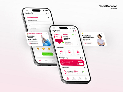 Blood Donation App - UI Design