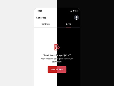 App screen product design