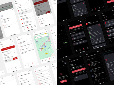 App screens product design