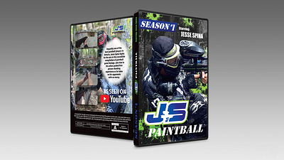 JS Paintball Logo & DVD Design graphic design logo package design