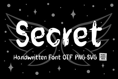 Secreat OTF font handwritten handwritting installation otf secret