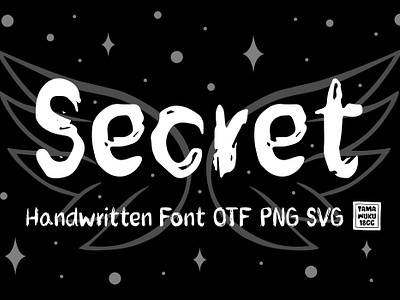 Secreat OTF font handwritten handwritting installation otf secret