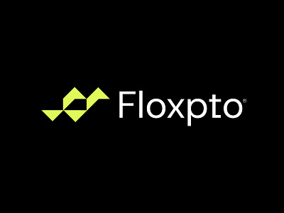 Floxpto - Crypto Currency Logo abstract logo ai logo blockchain logo brand identity branding crypto logo cryptocurrency defi logo design exchange logo f logo finance logo fintech logo letter f logo logo design minimalist logo modern logo startup logo tech logo