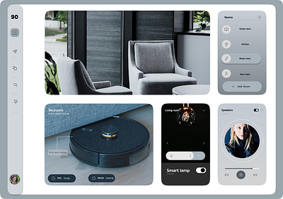 All Room Accessories Controler UI figma graphic design ui uiux