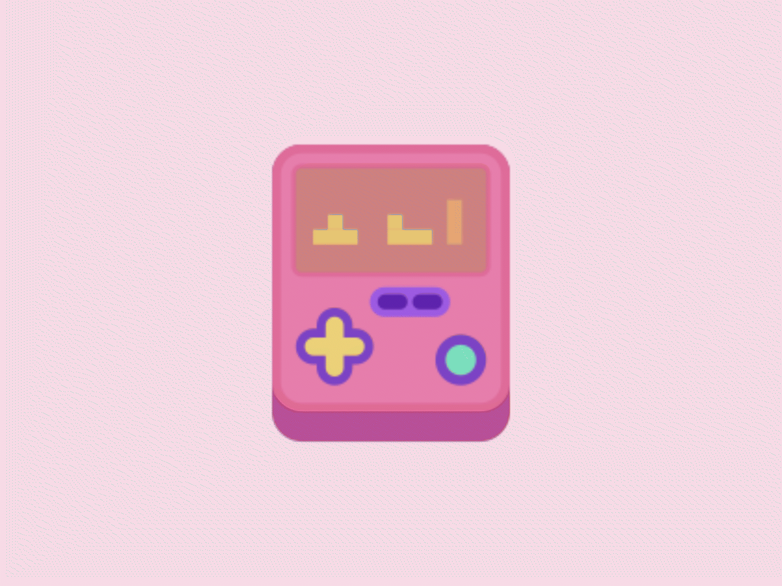 8-bit Tetris 80s 8bit animation console design digital art digital illustration game gamebot graphic design icon illustration illustrator motion motion graphics retro tetris ux vector visual design