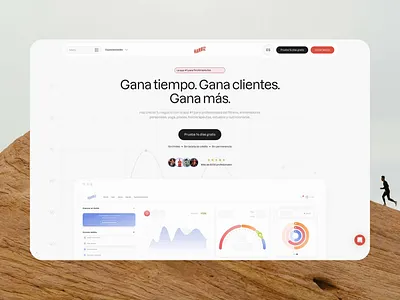 Harbiz - Fitness Platform Web Design fitness platform personal trainer ui ux web design web development webflow
