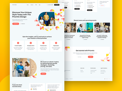 Digital Agency - Landing Page Design agency design designer figma figma design figma designer graphic design landing page landing page design responsive design ui ui designer ux ux designer website design