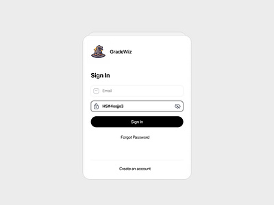 Sign in login sign in ui design