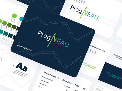 ProgNeau - Brand Design branding design homepage logo ui