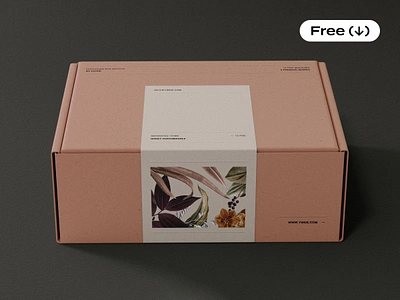 PASTEL Shipping Box Mockup Vol.3 box box mockup branding branding mockup download free freebie mockup office package packaging packaging mockup paper photoshop pixelbuddha psd shipping stationery stationery mockup template