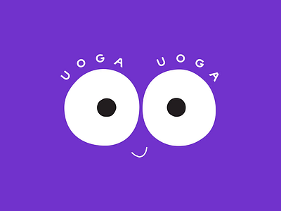 Uoga kids bold brand branding colour eyes identity illustration kids packaging playfull purple