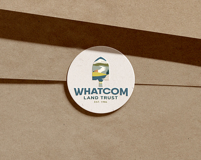 Whatcom Land Trust Brand branding branding design design illustration logo