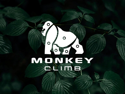 Monkey Climb Rebrand brand branding graphic design logo logotype monkey