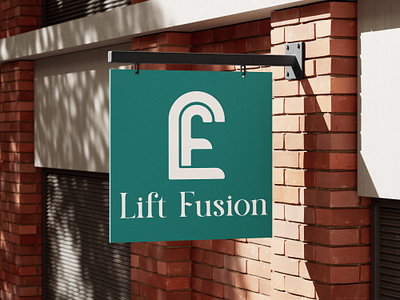 Lift Fusion Creative Logo Design adobe branding creative graphic design illustrator logo