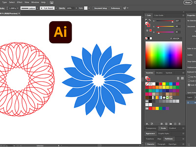 The Radial Repeat Tool | Adobe Illustrator | Tutorial adobe illustrator branding design graphic design illustration illustrator radial repeat logo radial repeat repeat tool tutorials vector