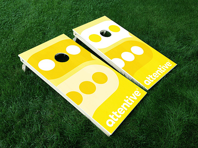 Office Cornhole Boards attentive branding cornhole graphic design vector