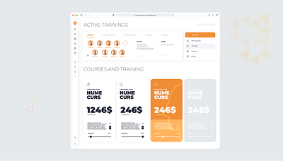 HR App design app dashboard design hr ui ux