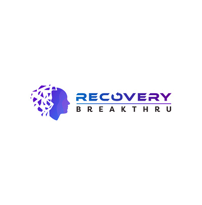 Winning Logo - Recovery Breakthru brain fresh guide logo mental mind mindful recovery treatment