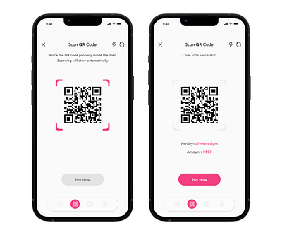 Scan QR Code design ui ux