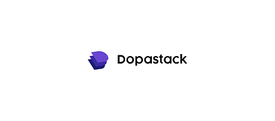 Dopastack first logo draft branding logo