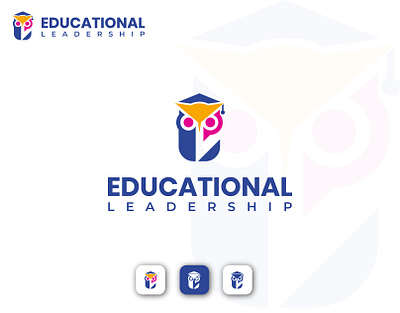 Educational Leadership Creative Minimal Logo Design collahe logo educational logo iconic education logo logo designs minimal logo online school logo owl logo owl modern logo school logo top education logo