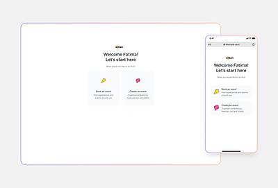 Witan Onboarding: Event Management Platform app clean ui design event onboarding product design responsive design ticketing platform ui uiux user experience