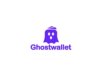 GhostWallet Logo Design app bank card credit creditcard debit card dollar financial fintech ghostwallet logo design mobile money money money transactions money transfer pay payment paypal purchase secured wallet